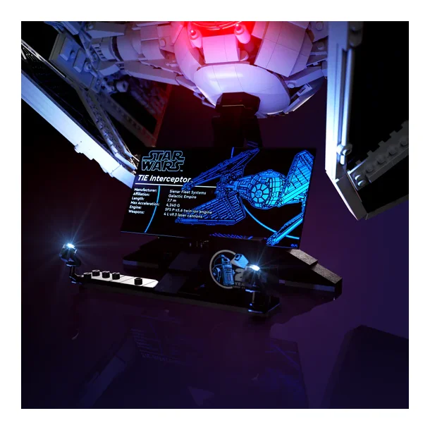 LMB 2.0 Light Kit For Star Wars TIE Interceptor #75382
