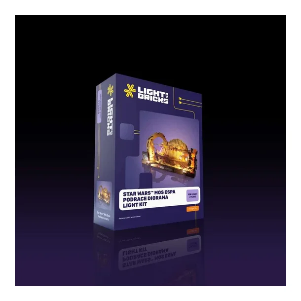 LMB 2.0 Light Kit for Star Mos Espa Podrace Diorama #75380