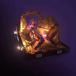 LMB 2.0 Light Kit for Star Mos Espa Podrace Diorama #75380