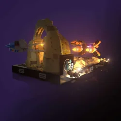 LMB 2.0 Light Kit for Star Mos Espa Podrace Diorama #75380