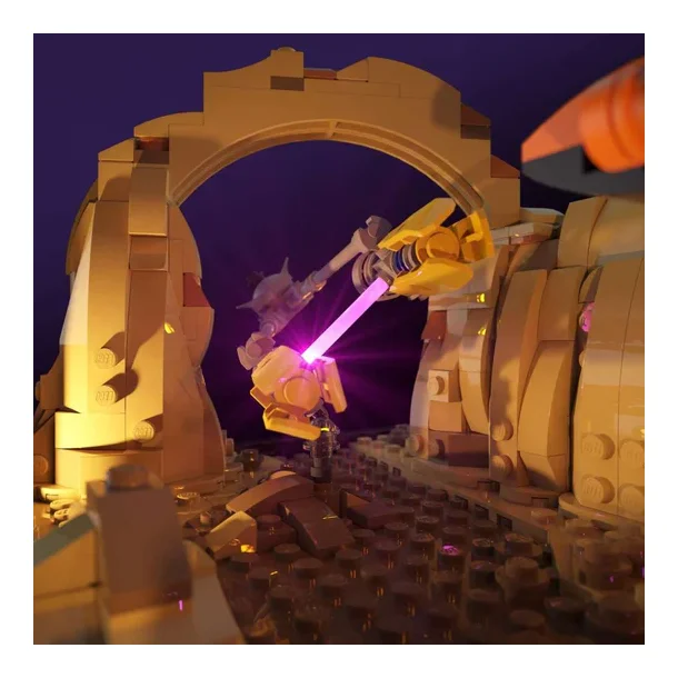 LMB 2.0 Light Kit for Star Mos Espa Podrace Diorama #75380