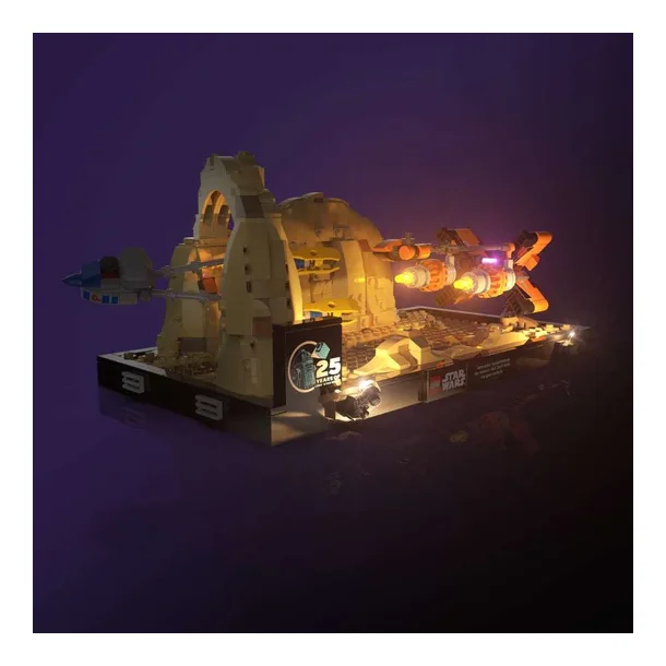 LMB 2.0 Light Kit for Star Mos Espa Podrace Diorama #75380