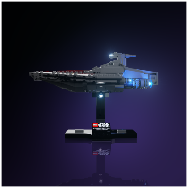 LMB 2.0 Light Kit for LEGO Acclamator-Class Assault Ship #75404