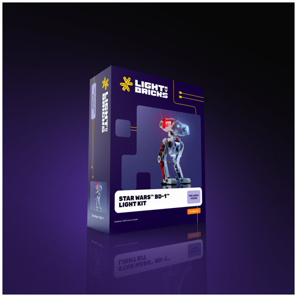 LMB 2.0 Light Kit for LEGO BD-1 #75335