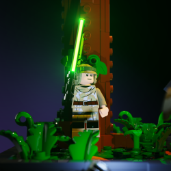 LMB 2.0 Light Kit for LEGO Endor Speeder Chase Diorama #75353