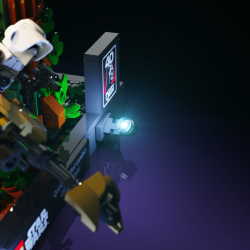 LMB 2.0 Light Kit for LEGO Endor Speeder Chase Diorama #75353