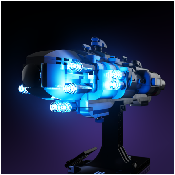 LMB 2.0 Light Kit for LEGO Home One Starcruiser #75405