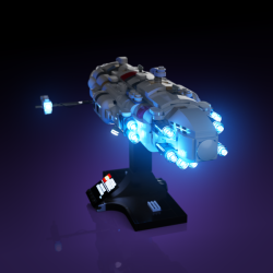 LMB 2.0 Light Kit for LEGO Home One Starcruiser #75405