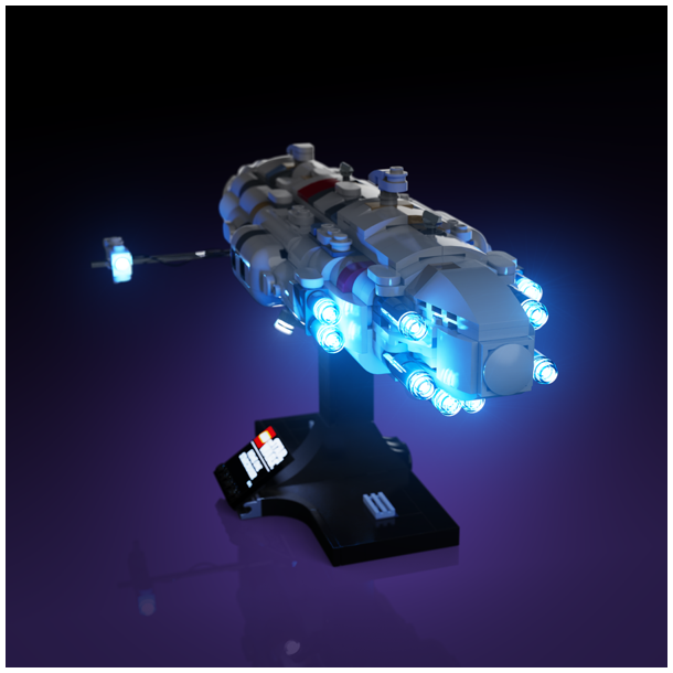 LMB 2.0 Light Kit for LEGO Home One Starcruiser #75405