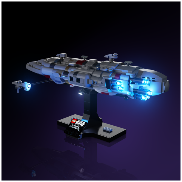 LMB 2.0 Light Kit for LEGO Home One Starcruiser #75405