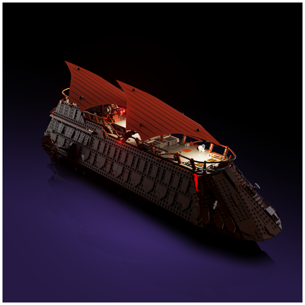 LMB 2.0 Light Kit for LEGO Jabba's Sail Barge #75397