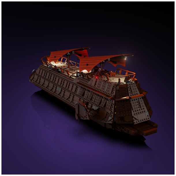 LMB 2.0 Light Kit for LEGO Jabba's Sail Barge #75397