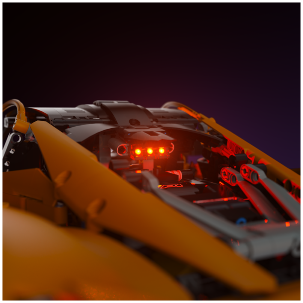 LMB 2.0 Light Kit for LEGO McLaren P1 Supercar #42172