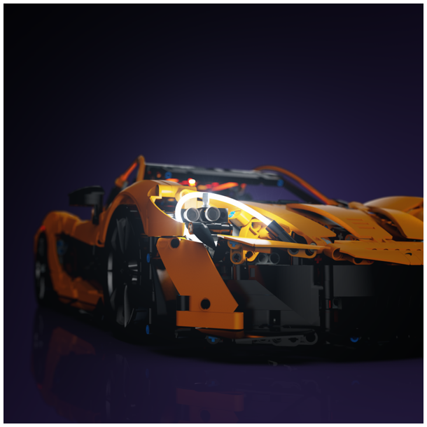 LMB 2.0 Light Kit for LEGO McLaren P1 Supercar #42172