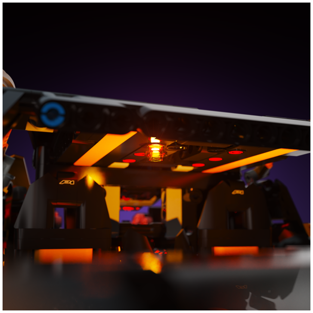 LMB 2.0 Light Kit for LEGO McLaren P1 Supercar #42172