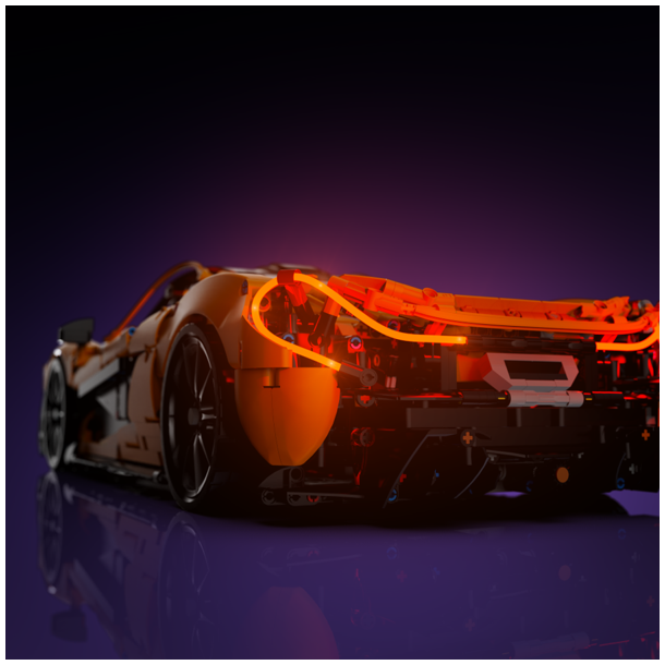 LMB 2.0 Light Kit for LEGO McLaren P1 Supercar #42172
