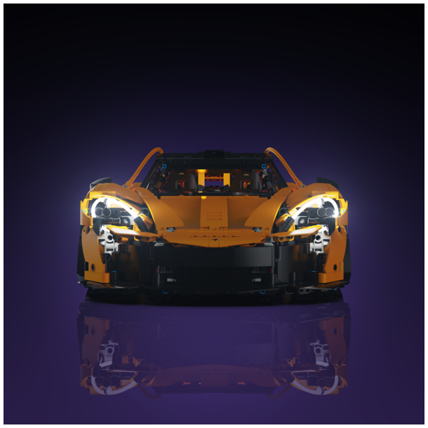 LMB 2.0 Light Kit for LEGO McLaren P1 Supercar #42172