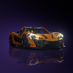 LMB 2.0 Light Kit for LEGO McLaren P1 Supercar #42172