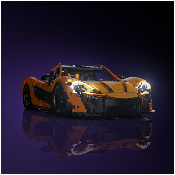 LMB 2.0 Light Kit for LEGO McLaren P1 Supercar #42172