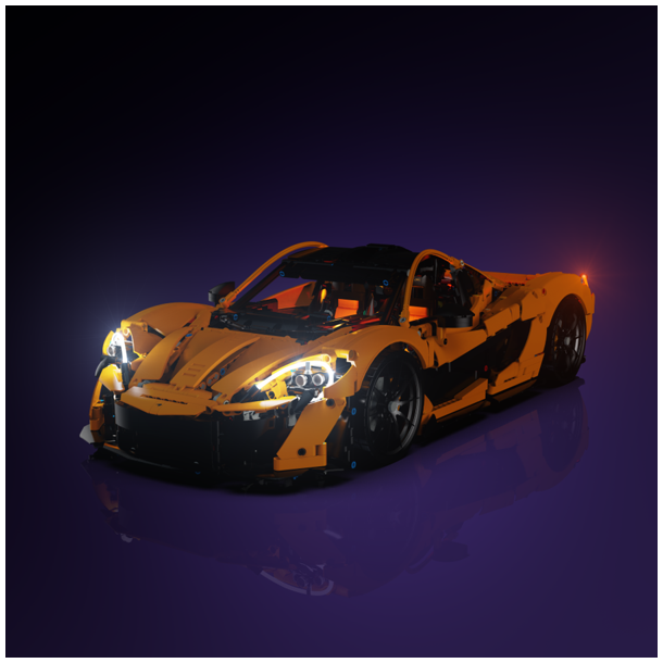 LMB 2.0 Light Kit for LEGO McLaren P1 Supercar #42172