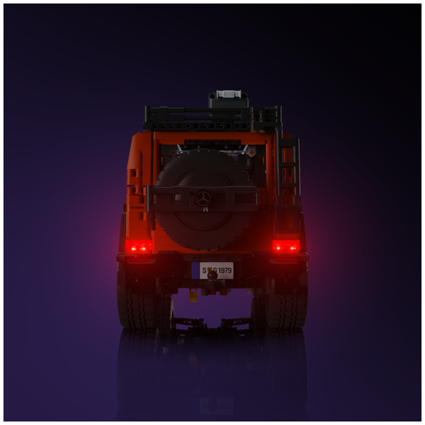 LMB 2.0 Light Kit for LEGO Mercedes-Benz G 500 Professional Line #42177