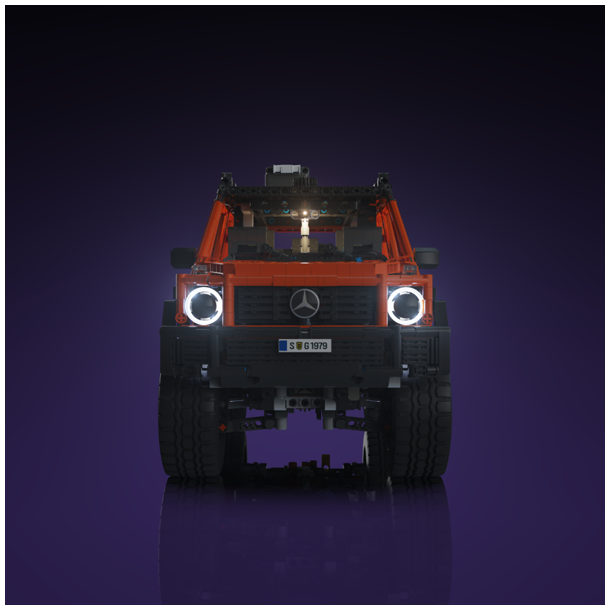 LMB 2.0 Light Kit for LEGO Mercedes-Benz G 500 Professional Line #42177