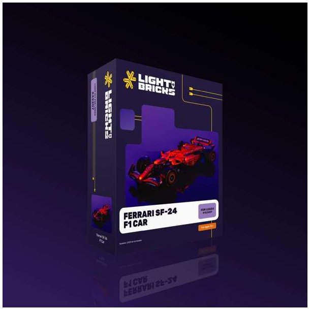 LMB 2.0 Light Kit for LEGO Ferrari SF-24 F1 Car #42207