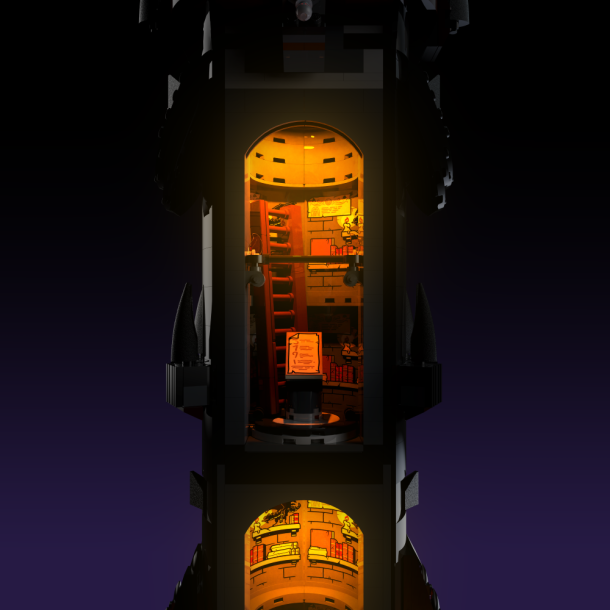 LMB 2.0 Light Kit for LEGO The Lord of the Rings: Barad-dur #10333