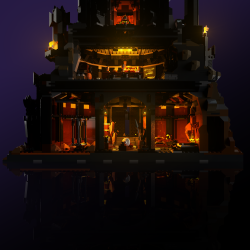 LMB 2.0 Light Kit for LEGO The Lord of the Rings: Barad-dur #10333