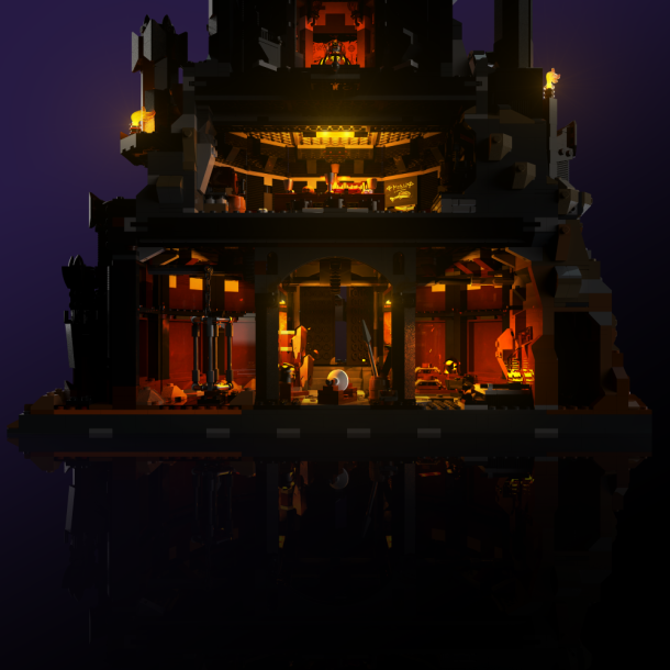 LMB 2.0 Light Kit for LEGO The Lord of the Rings: Barad-dur #10333