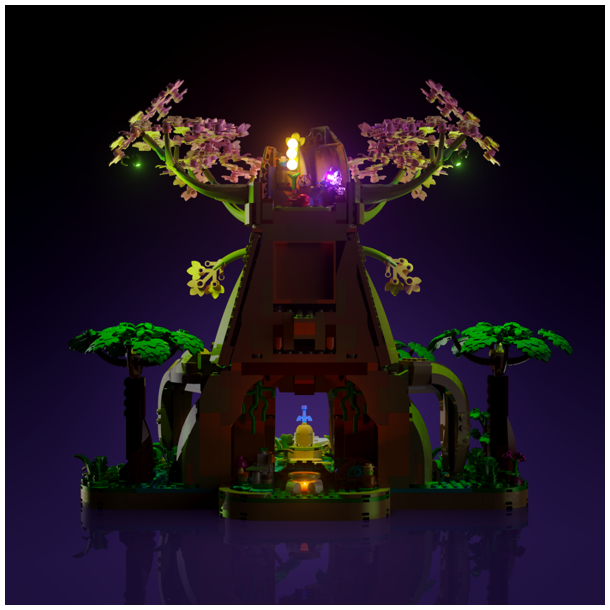 LMB 2.0 Light Kit for LEGO Great Deku Tree 2-in-1 (77092)