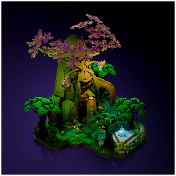 LMB 2.0 Light Kit for LEGO Great Deku Tree 2-in-1 (77092)