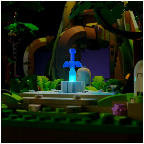 LMB 2.0 Light Kit for LEGO Great Deku Tree 2-in-1 (77092)