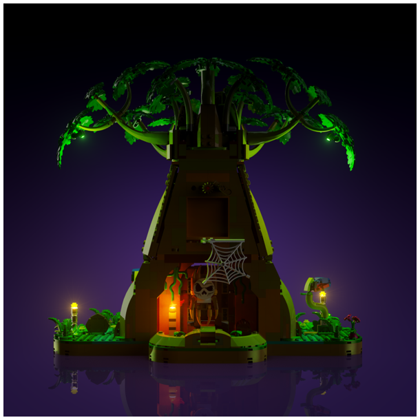 LMB 2.0 Light Kit for LEGO Great Deku Tree 2-in-1 (77092)