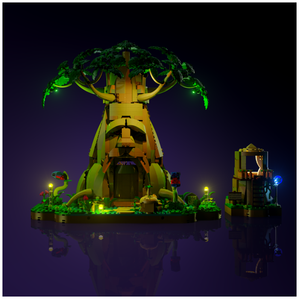 LMB 2.0 Light Kit for LEGO Great Deku Tree 2-in-1 (77092)