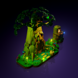 LMB 2.0 Light Kit for LEGO Great Deku Tree 2-in-1 (77092)