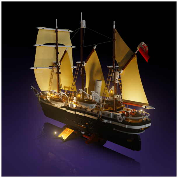 LMB 2.0 Light Kit for LEGO The Endurance #10335