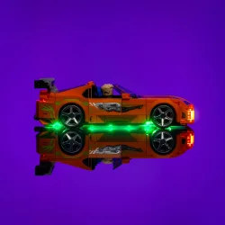 LMB 2.0 Light Kit for LEGO Fast And Furious Toyota Supra MK4 #77260