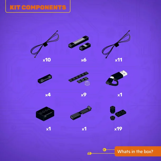 LMB 2.0 Light Kit for LEGO Simpsons Krusty Burger #10352