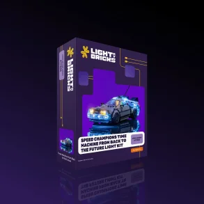 LMB 2.0 Light Kit for LEGO Time Machine from Back To The Future #77256