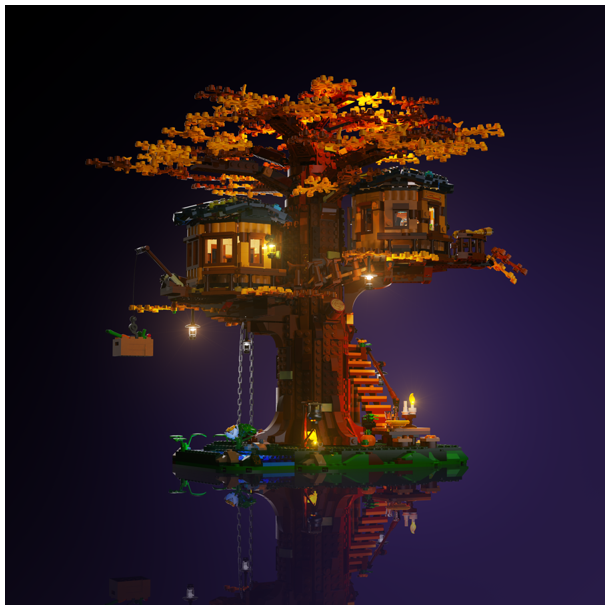 LMB 2.0 Light Kit for LEGO Tree House #21318