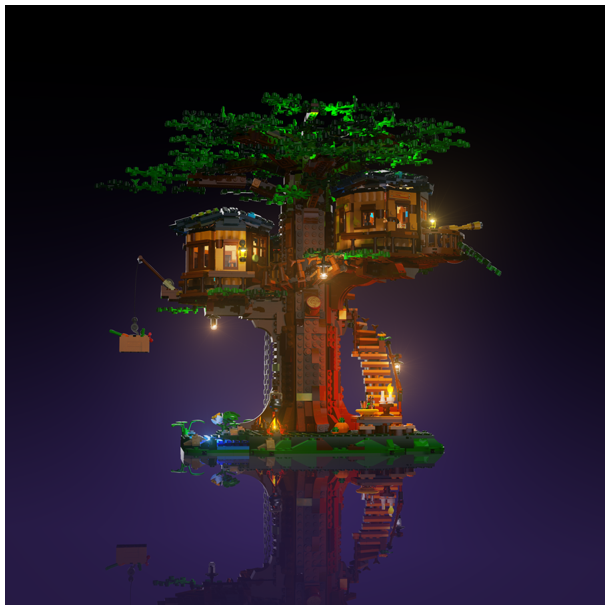 LMB 2.0 Light Kit for LEGO Tree House #21318