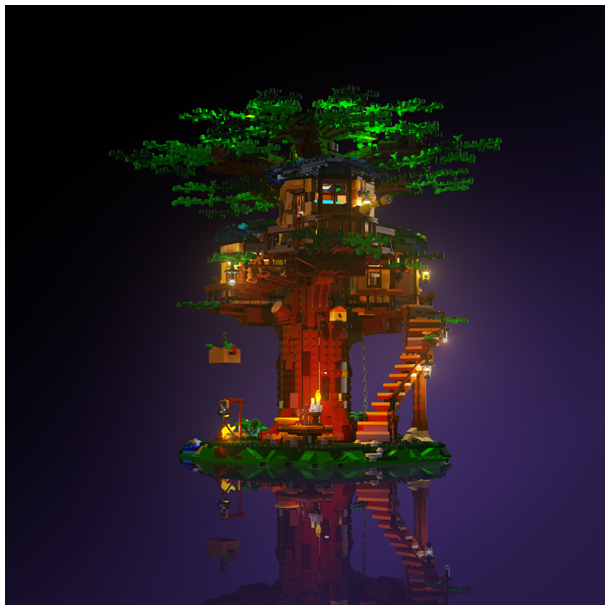 LMB 2.0 Light Kit for LEGO Tree House #21318