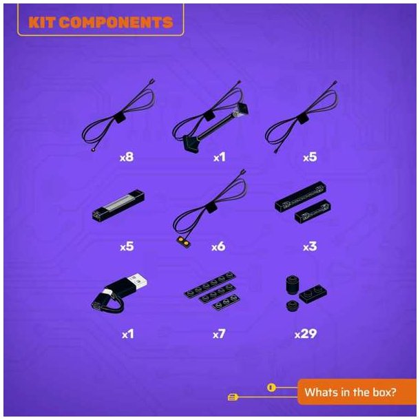 LMB 2.0 Light Kit for LEGO Tudor Corner #10350