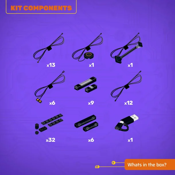 LMB 2.0 Light Kit for LEGO Town Hall #10224