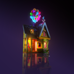 LMB 2.0 Light Kit for LEGO Disney Up House #43217