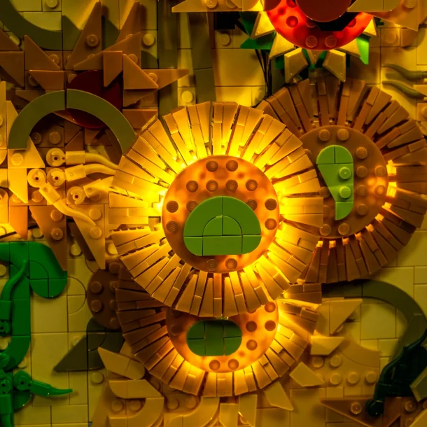 LMB 2.0 Light Kit for LEGO Vincent Van Gogh - Sunflowers #31215