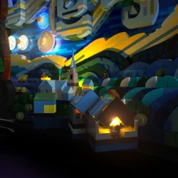 LMB 2.0 Light Kit for LEGO The Starry Night #21333