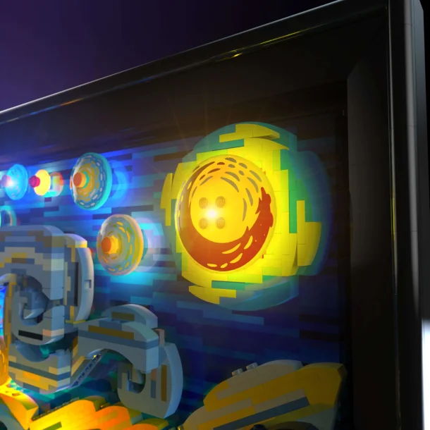 LMB 2.0 Light Kit for LEGO The Starry Night #21333