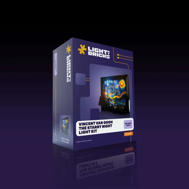 LMB 2.0 Light Kit for LEGO The Starry Night #21333
